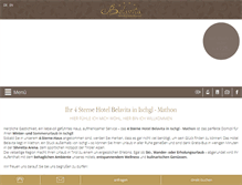 Tablet Screenshot of belavita.at